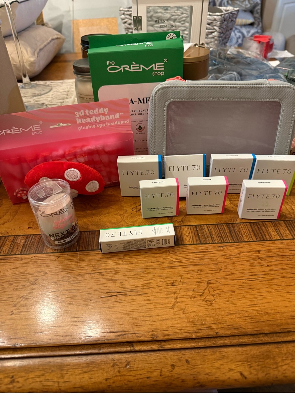 The Crème Shop and Flyte.70 Beauty Bundle - 12 pieces - Retails for over 300